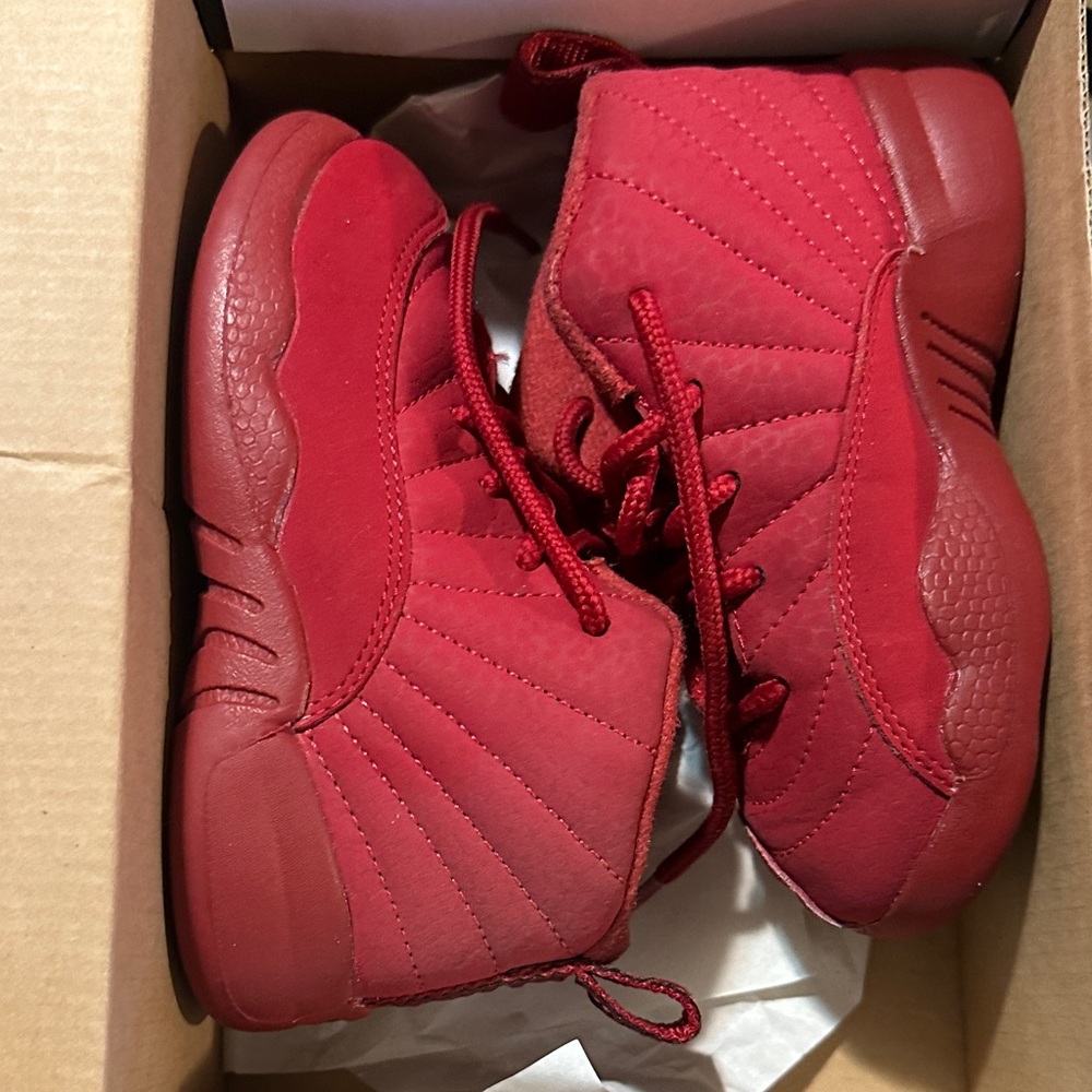 Red High-Top Sneakers